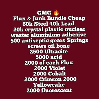 Flux & Junk Bundle Cheap