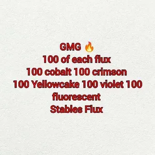 Flux