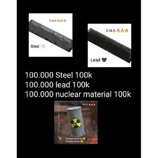 100k Steel Lead Nuclear