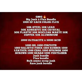  Big Junk & Flux Bundle
