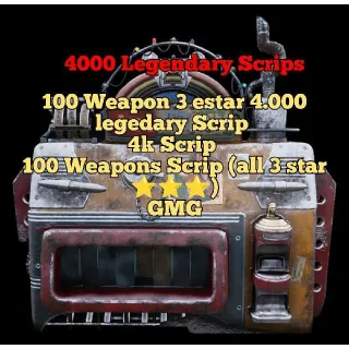 Other | 4000 Scrips Legendary