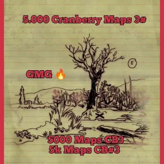 5k Cranberry Maps #3