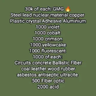 1k Flux Of Each & Junk bundle 