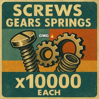 Springs Gears Screws