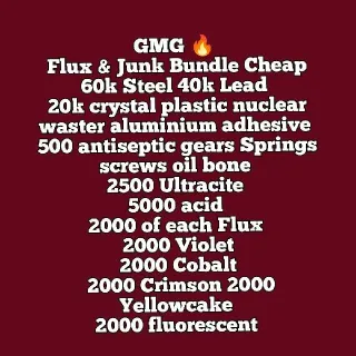 Flux & Junk Bundle Cheap