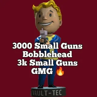 3000 Small guns bobblehead