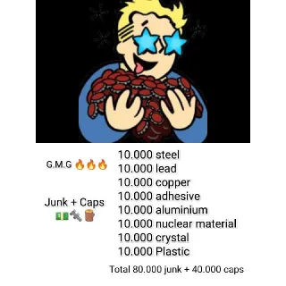 Other | Junk 80k  + Caps 40k