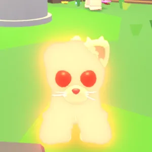 Mega Neon Ghostly Cat