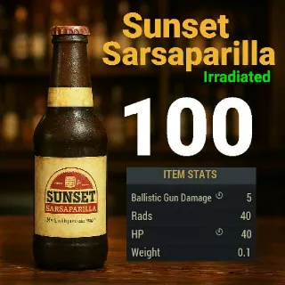 100 Sunset Sarsaparilla RAD