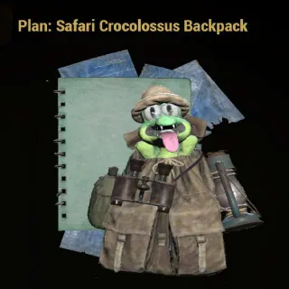 Safari Crocolossus Backpack