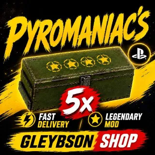 5x Pyromaniac's Mods