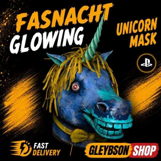 Glowing Unicorn Mask