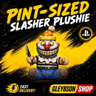 Pint-sized slasher plushie