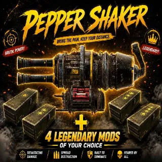 Pepper Shaker + Mods