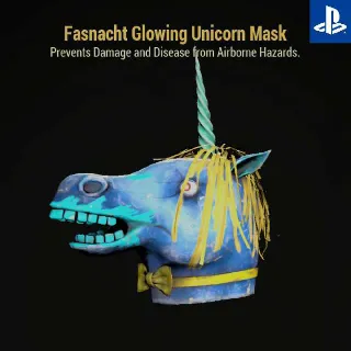 Glowing Unicorn Mask