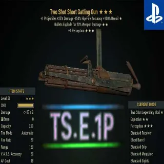 TSE1P Gatling Gun