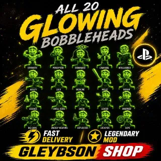 All 20 Glowing Bobbleheads