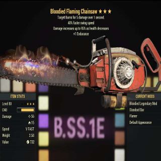 Weapon | BSS1E Chainsaw