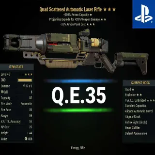 QE35 Laser Rifle