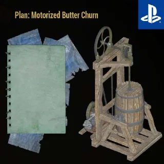 Motorized Butter Churn