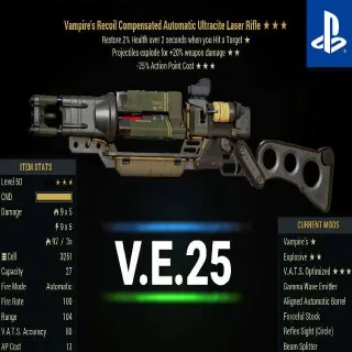 VE25 Ultra Laser Rifle