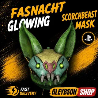 Glowing Scorchbeast Mask