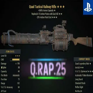 QRAP25 Railway Rifle