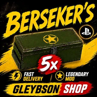 5x Berseker's Mods