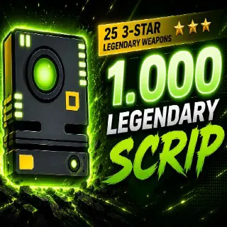 1.000 Legendary Scrip