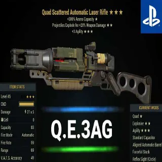 QE3A Laser Rifle
