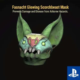 Glowing Scorchbeast Mask