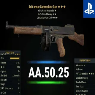 AA5025 Submachine Gun