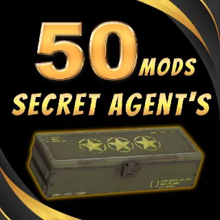 50x Secret Agent's Mods