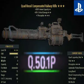Q501P Railway Rifle