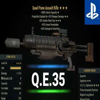 QE35 Assault Rifle