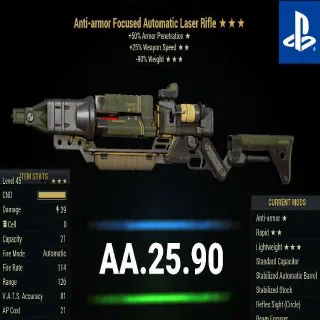 AA2590 Laser Rifle