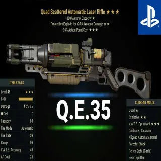 QE35 Laser Rifle