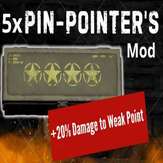 5x Pin-Pointer's MOD