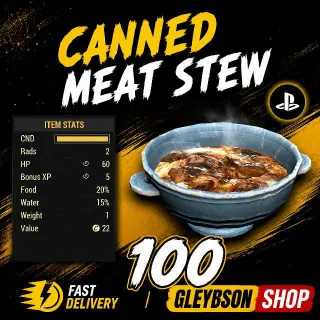 100 Canned Meat Stew