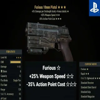 F2535 10mm Pistol