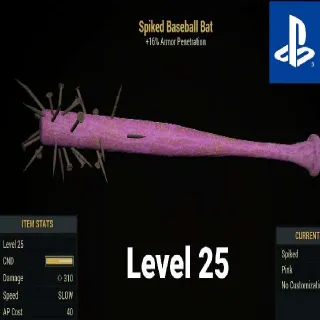 Baseball Bat Pink Lv25