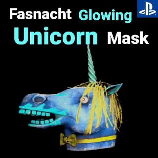 Glowing Unicorn Mask