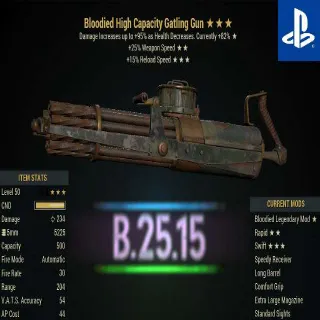 B2515 Gatling Gun