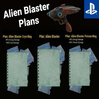 Alien Blaster Plans