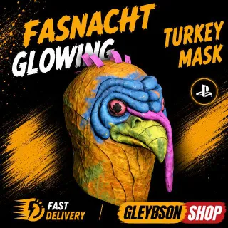 Glowing Turkey Mask