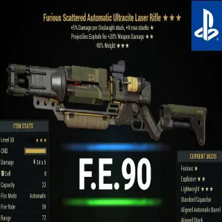 FE90 Ultracite Laser Rifle