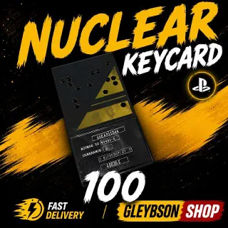 100 Nuclear Keycard