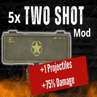 5x Two Shot MOD