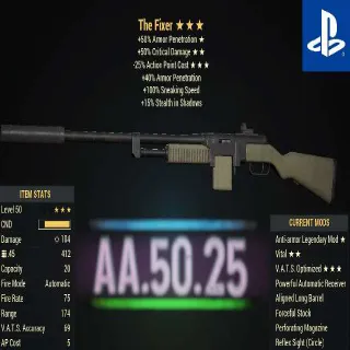 Weapon | AA5025 Fixer ⭐⭐⭐