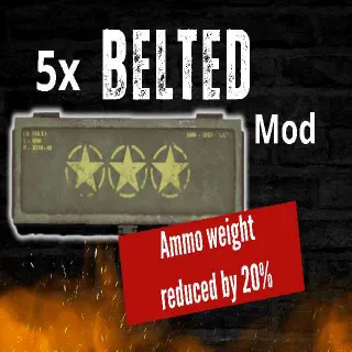 5x Belted MOD